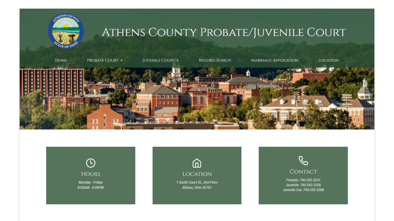 Athens County Probate/Juvenile Court