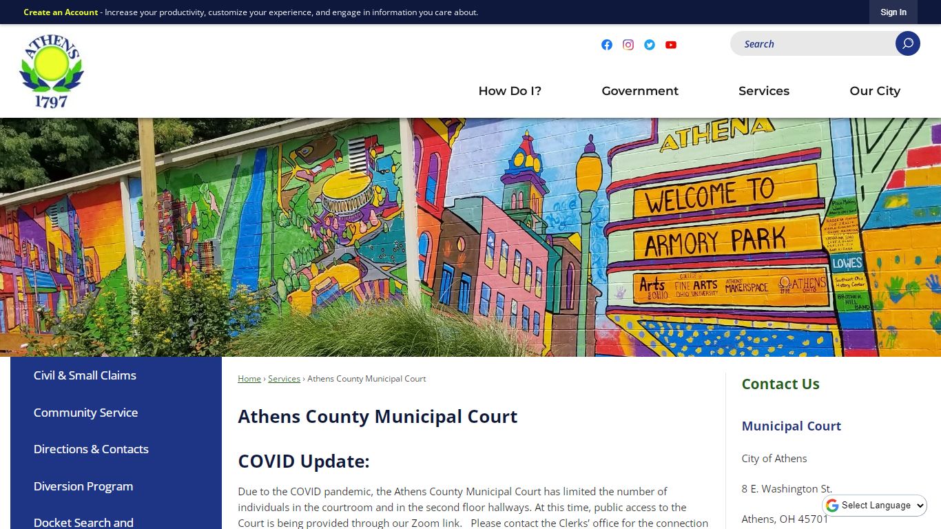 Athens County Municipal Court | Athens, OH - Official Website